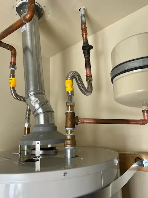 Water heater installation and plumbing repair in Bass River