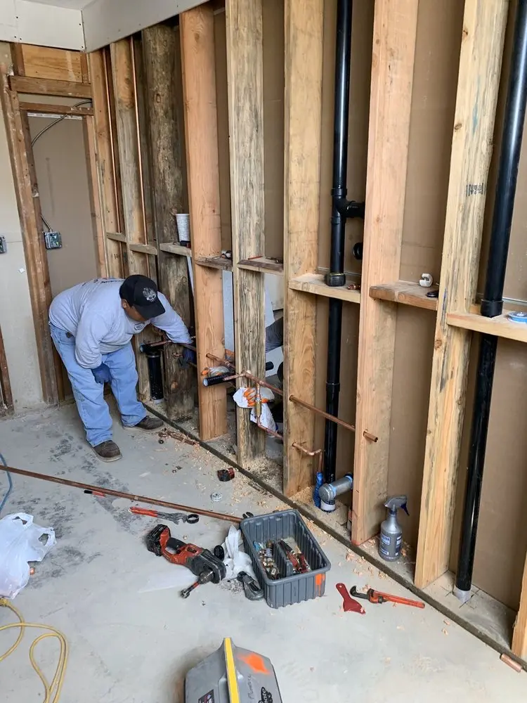 Commercial rough-in plumbing for Water Heater Replacement in Bass River
